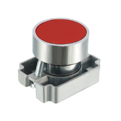 22.5MM PUSH BUTTON RED