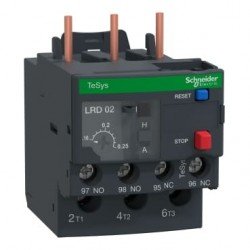 Schneider LRD02 thermal overload relays  0.16 to 0.25