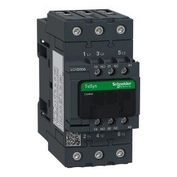Schneider LC1D50 Power Contactor 50 A 3 Pole AC 1NO + 1NC